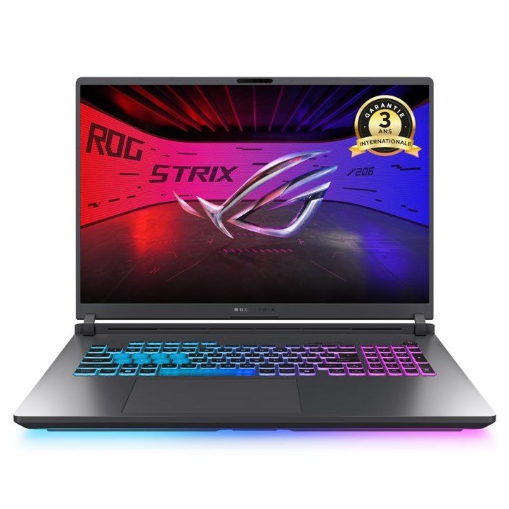 PC Portable Gamer ASUS ROG Strix G18 : Win 11 - 18.0 WQXGA 300Hz - RTX 5060 8Go - Intel Core Ultra 9 290HX Plus - RAM 32Go - 1To PC Portable Gamer ASUS ROG Strix G18 : Win 11 - 18.0 WQXGA 300Hz - RTX 5060 8Go - Intel Core Ultra 9 290HX Plus - RAM 32Go - 1To