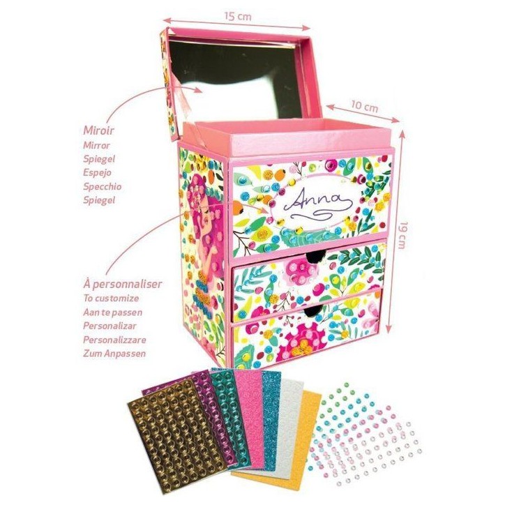 3D Mosaiques - SYCOMORE - Stick'N Fun - Coffret bijoux - Des 5 ans 3D Mosaiques - SYCOMORE - Stick'N Fun - Coffret bijoux - Des 5 ans