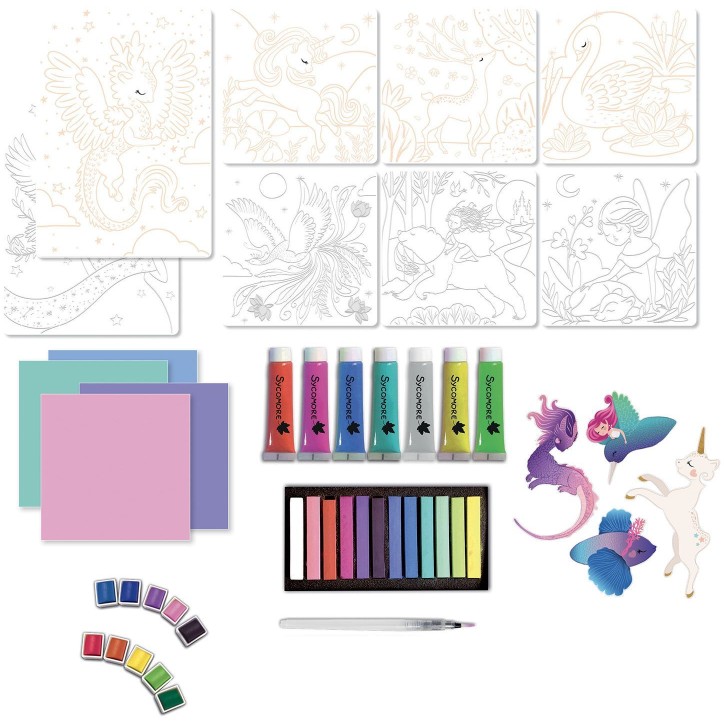 Multi activités XXL - SYCOMORE - Artissimo - Aquarelles pastels acrylique - Des 7 ans Multi activités XXL - SYCOMORE - Artissimo - Aquarelles pastels acrylique - Des 7 ans
