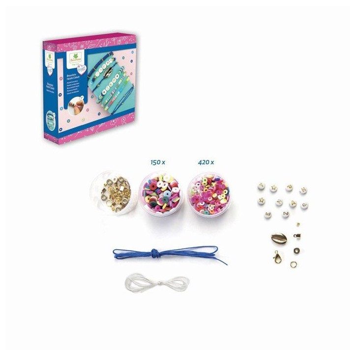 Atelier de bijoux - SYCOMORE - Bracelets perles Heishi - Des 7 ans Atelier de bijoux - SYCOMORE - Bracelets perles Heishi - Des 7 ans