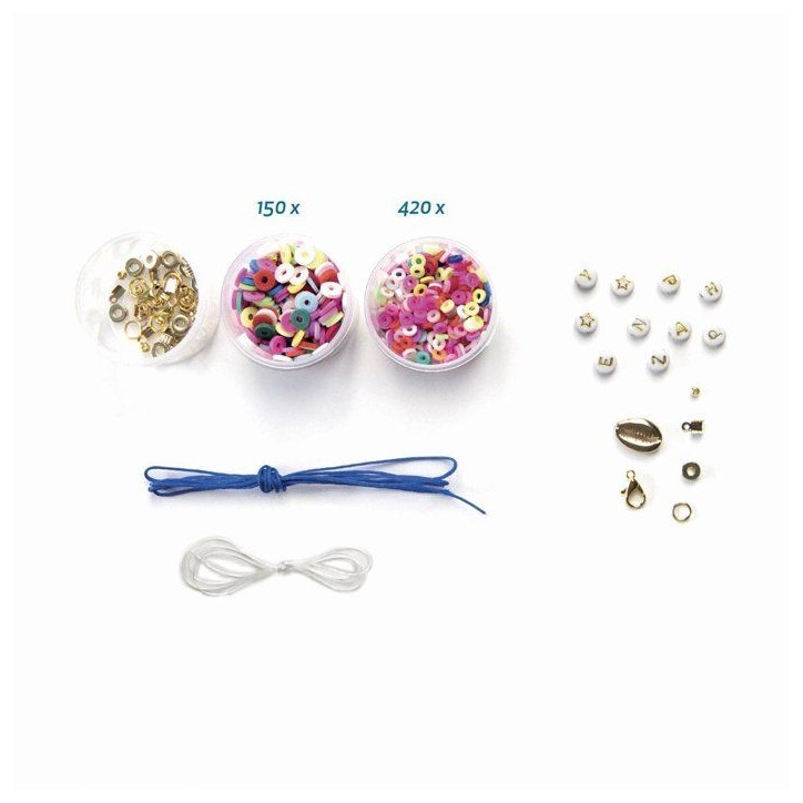 Atelier de bijoux - SYCOMORE - Bracelets perles Heishi - Des 7 ans Atelier de bijoux - SYCOMORE - Bracelets perles Heishi - Des 7 ans