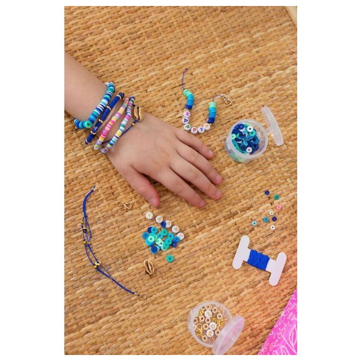 Atelier de bijoux - SYCOMORE - Bracelets perles Heishi - Des 7 ans Atelier de bijoux - SYCOMORE - Bracelets perles Heishi - Des 7 ans