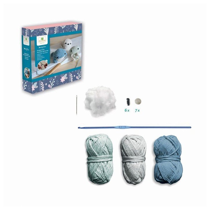 Lovely Box - SYCOMORE - Amigurumi - Animaux de la mer - Des 10 ans Lovely Box - SYCOMORE - Amigurumi - Animaux de la mer - Des 10 ans