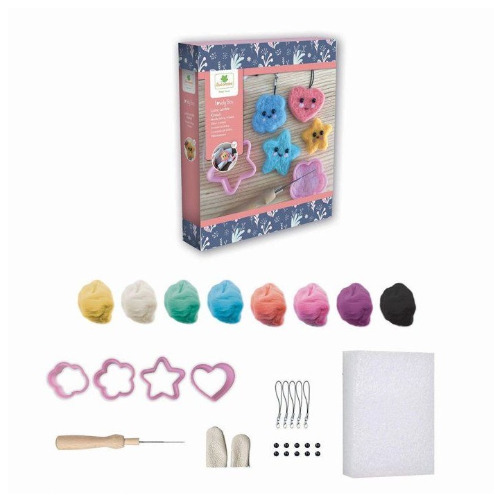 Lovely Box - SYCOMORE - Laine cardée - Kawaii - Des 10 ans Lovely Box - SYCOMORE - Laine cardée - Kawaii - Des 10 ans