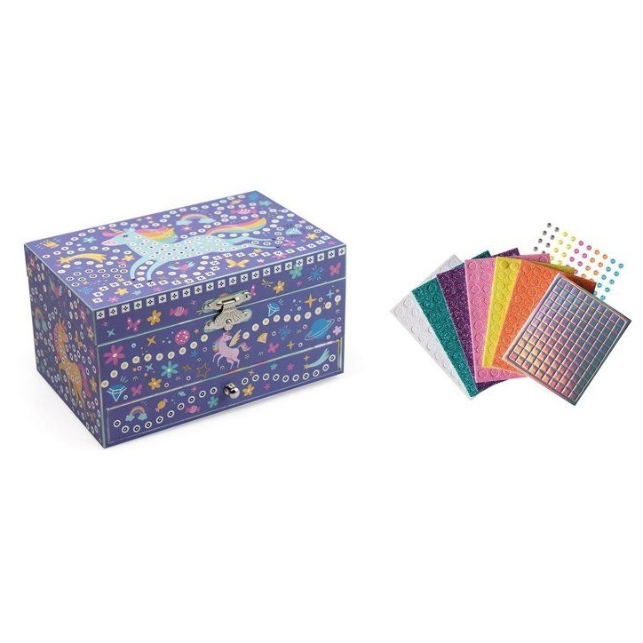 3D Mosaiques - SYCOMORE - Stick'N Fun - Boîte a musique Licorne - Des 5 ans 3D Mosaiques - SYCOMORE - Stick'N Fun - Boîte a musique Licorne - Des 5 ans