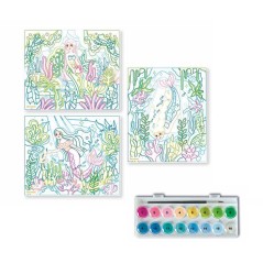 Kit créatif Peinture au numéro - SYCOMORE - Artissimo - Sirenes - De