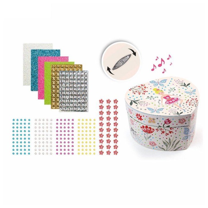 3D Mosaiques - SYCOMORE - Stick'N Fun - Boîte a musique coeur - Des 5 ans 3D Mosaiques - SYCOMORE - Stick'N Fun - Boîte a musique coeur - Des 5 ans