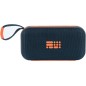 Enceinte bluetooth lumineuse - BIGBEN PARTY - Bleu et orange