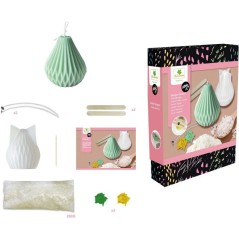 Atelier bougies diamant - SYCOMORE - Make it S - Cire de soja - Des 12