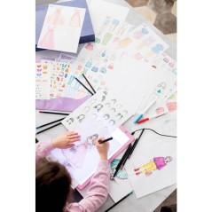 Kit créatif - SYCOMORE - Artissimo - Atelier stylisme avec tablette l