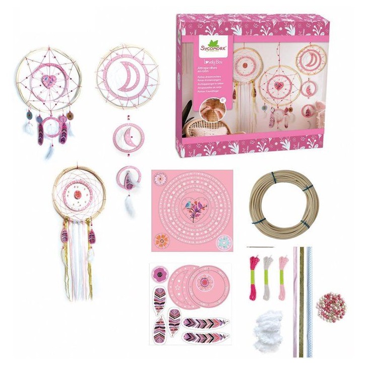 Lovely Box - SYCOMORE - Attrape-reves - Rotin - Des 8 ans Lovely Box - SYCOMORE - Attrape-reves - Rotin - Des 8 ans