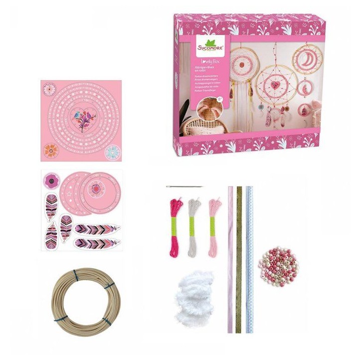 Lovely Box - SYCOMORE - Attrape-reves - Rotin - Des 8 ans Lovely Box - SYCOMORE - Attrape-reves - Rotin - Des 8 ans