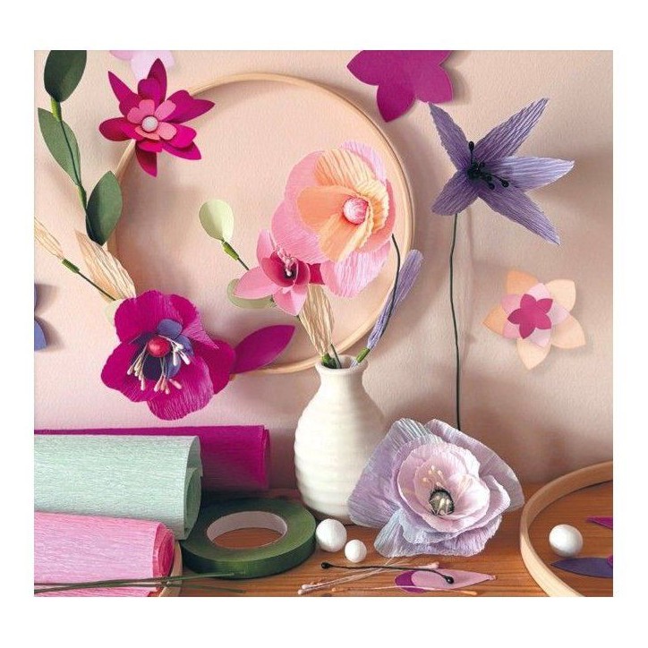 Lovely box - SYCOMORE - Atelier fleurs en papier - Des 7 ans Lovely box - SYCOMORE - Atelier fleurs en papier - Des 7 ans
