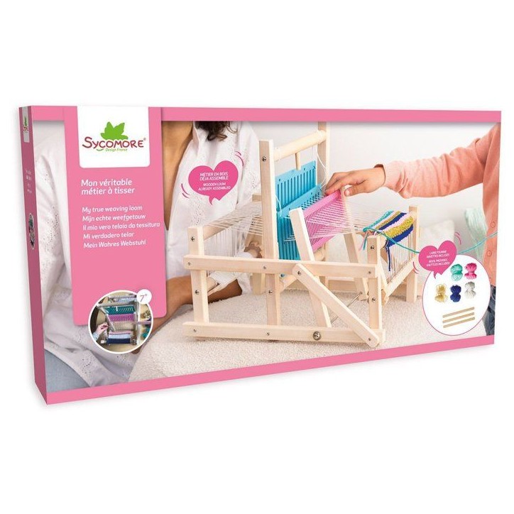Lovely Box - SYCOMORE - Mon véritable métier a tisser - Des 7 ans Lovely Box - SYCOMORE - Mon véritable métier a tisser - Des 7 ans