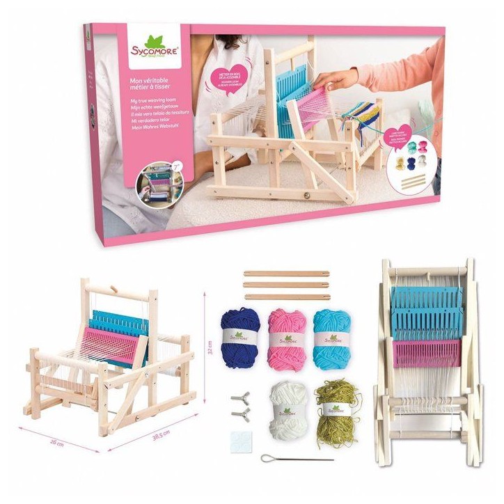 Lovely Box - SYCOMORE - Mon véritable métier a tisser - Des 7 ans Lovely Box - SYCOMORE - Mon véritable métier a tisser - Des 7 ans