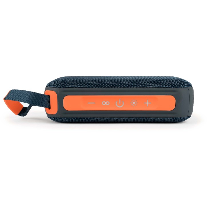 Enceinte bluetooth lumineuse - BIGBEN PARTY - Bleu et orange