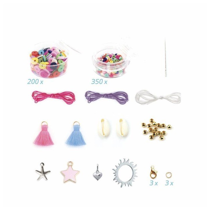Atelier de bijoux - SYCOMORE - Bracelets Heishi - Des 7 ans Atelier de bijoux - SYCOMORE - Bracelets Heishi - Des 7 ans
