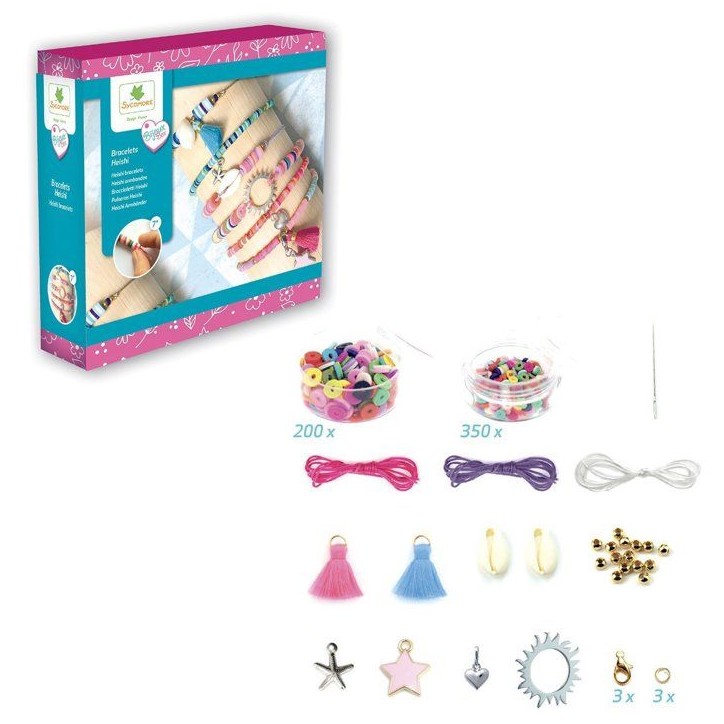 Atelier de bijoux - SYCOMORE - Bracelets Heishi - Des 7 ans Atelier de bijoux - SYCOMORE - Bracelets Heishi - Des 7 ans