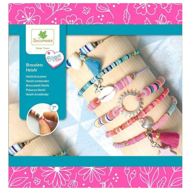 Atelier de bijoux - SYCOMORE - Bracelets Heishi - Des 7 ans Atelier de bijoux - SYCOMORE - Bracelets Heishi - Des 7 ans