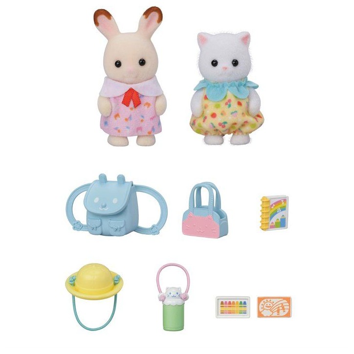 Le duo des bébés en promenade - Sylvanian Families - 5747 Le duo des bébés en promenade - Sylvanian Families - 5747