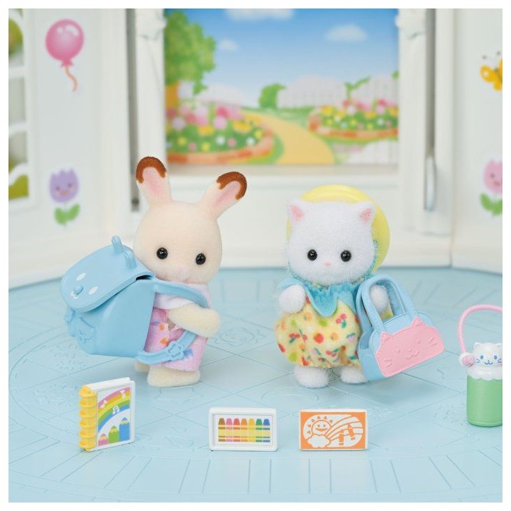 Le duo des bébés en promenade - Sylvanian Families - 5747 Le duo des bébés en promenade - Sylvanian Families - 5747