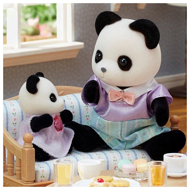 La famille Panda - Sylvanian Families - 5529 La famille Panda - Sylvanian Families - 5529