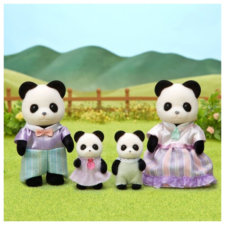 La famille Panda - Sylvanian Families - 5529 La famille Panda - Sylvanian Families - 5529