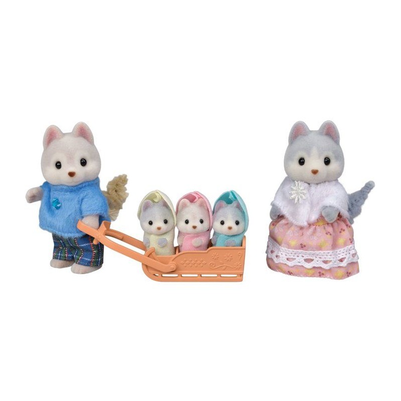 La famille Husky - Sylvanian Families - 5636
