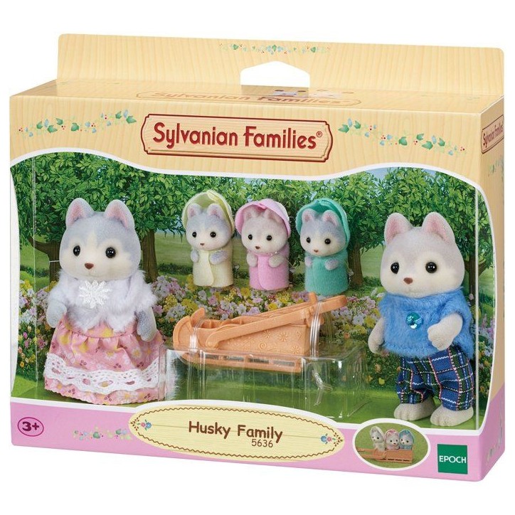 La famille Husky - Sylvanian Families - 5636