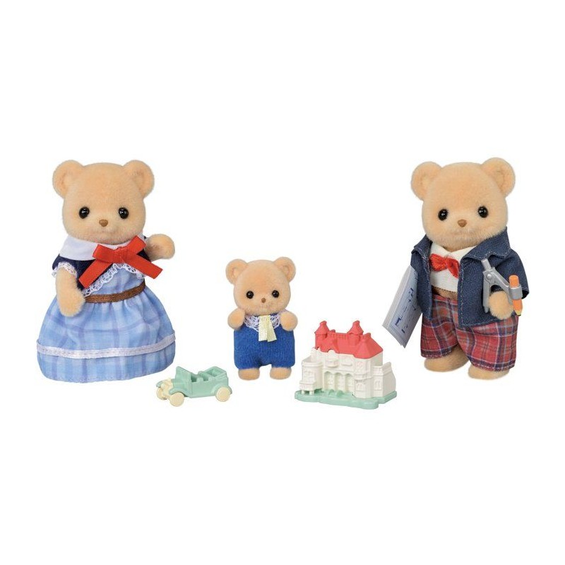 La famille Ours Biscuit - Sylvanian Families - 5851