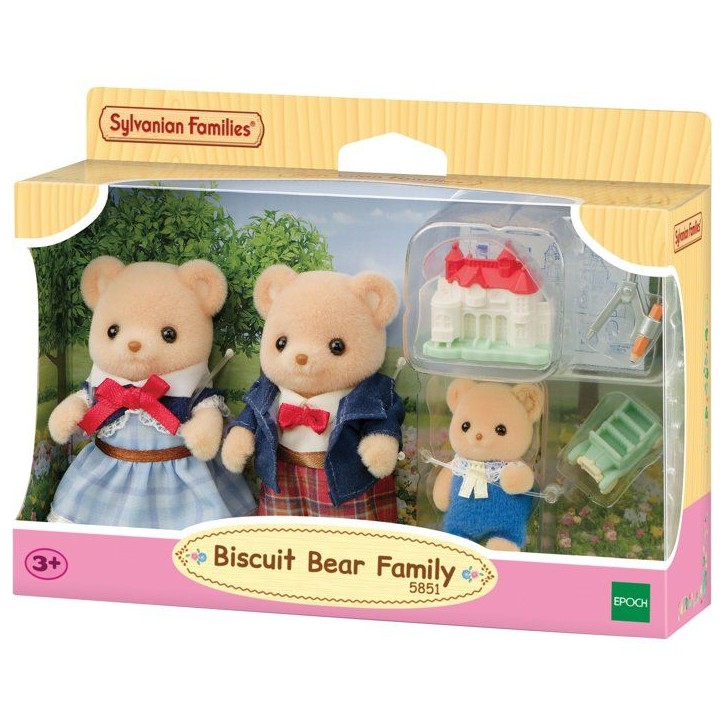 La famille Ours Biscuit - Sylvanian Families - 5851
