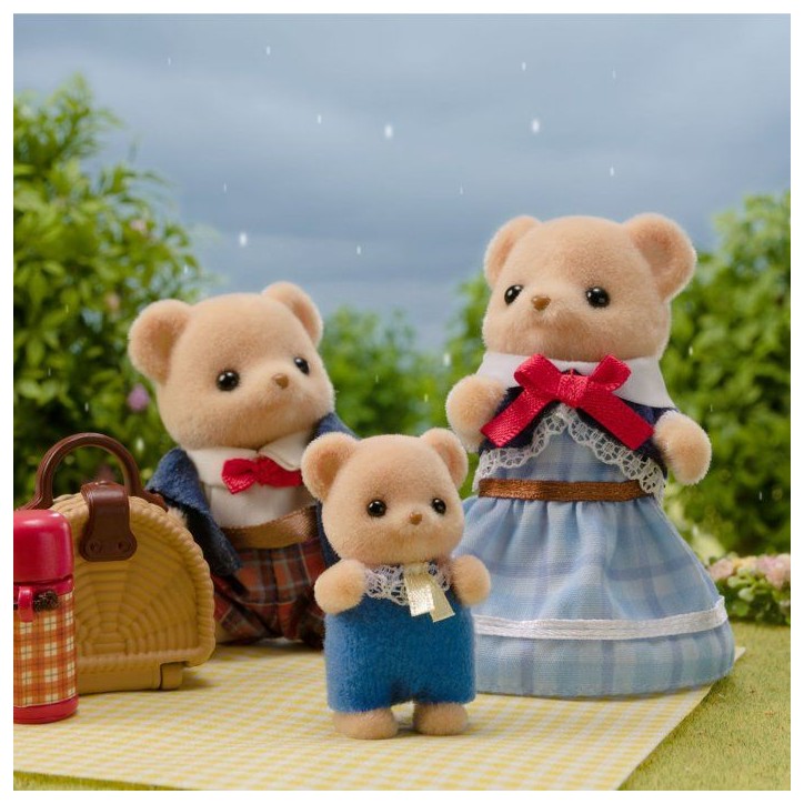 La famille Ours Biscuit - Sylvanian Families - 5851