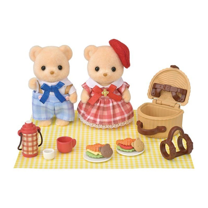 Le pique-nique gourmand des Ours Biscuit - Sylvanian Families - 5852