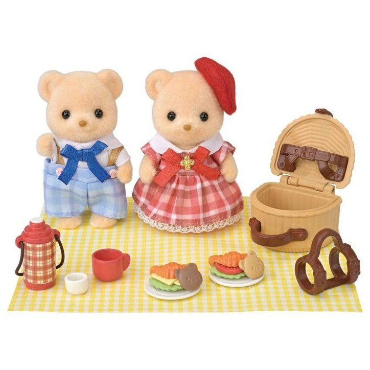 Le pique-nique gourmand des Ours Biscuit - Sylvanian Families - 5852 Le pique-nique gourmand des Ours Biscuit - Sylvanian Families - 5852