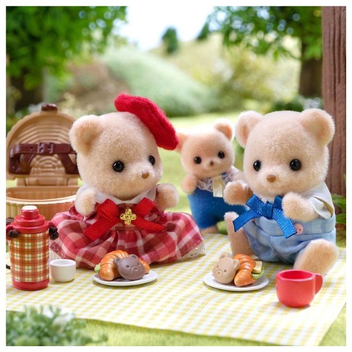 Le pique-nique gourmand des Ours Biscuit - Sylvanian Families - 5852 Le pique-nique gourmand des Ours Biscuit - Sylvanian Families - 5852