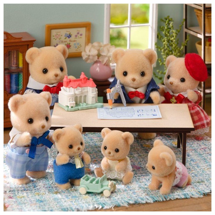 Le pique-nique gourmand des Ours Biscuit - Sylvanian Families - 5852 Le pique-nique gourmand des Ours Biscuit - Sylvanian Families - 5852