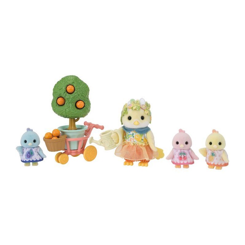 La famille Oiseau Citrus - Sylvanian Families - 5860