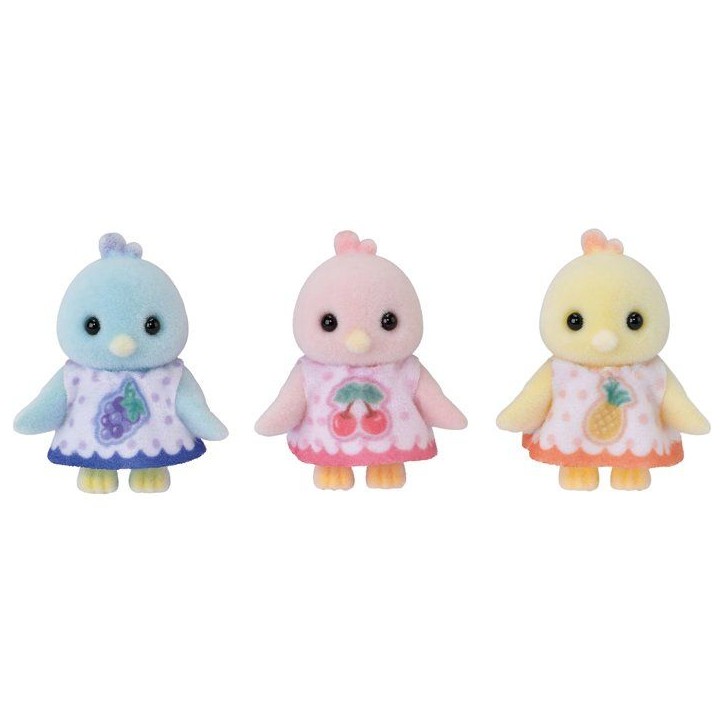 La famille Oiseau Citrus - Sylvanian Families - 5860 La famille Oiseau Citrus - Sylvanian Families - 5860