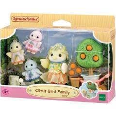 La famille Oiseau Citrus - Sylvanian Families - 5860