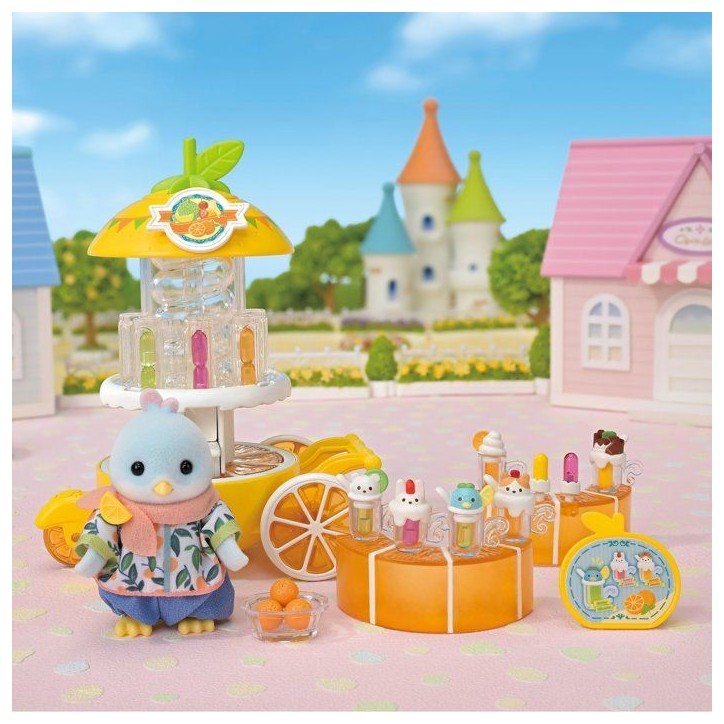 Le stand de jus de fruits - SYLVANIAN FAMILIES - La fete foraine - Des 3 ans Le stand de jus de fruits - SYLVANIAN FAMILIES - La fete foraine - Des 3 ans