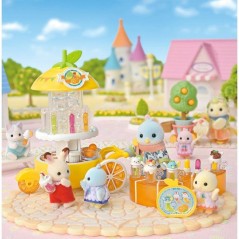Le stand de jus de fruits - SYLVANIAN FAMILIES - La fete foraine - Des