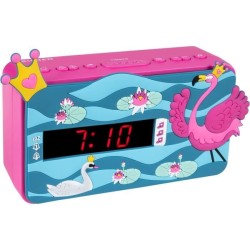 Réveil LED BIGBEN INTERACTIVE R15PRINCESS3D - Effet 3D - Décor princ