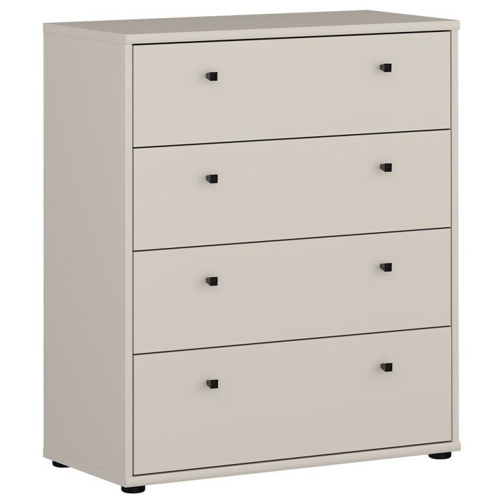 Commode TEMPRA 4 Tiroirs - Décor cachemire – L 73,7 × P 34,8 × H 85,5 cm Commode TEMPRA 4 Tiroirs - Décor cachemire – L 73,7 × P 34,8 × H 85,5 cm