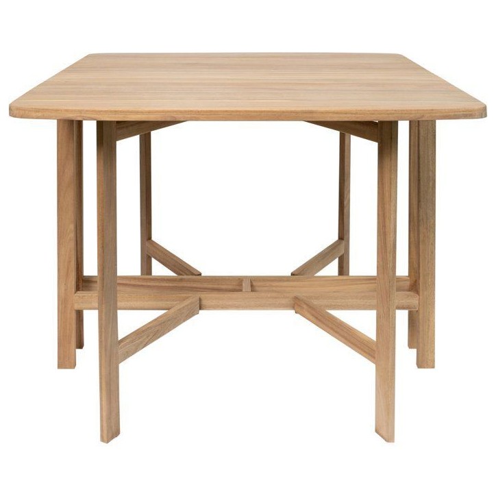 Table de jardin - FERRET - Pliante - Bois d'Acacia FSC - 21/55/90 x 90 x 75 cm - 4 personnes Table de jardin - FERRET - Pliante - Bois d'Acacia FSC - 21/55/90 x 90 x 75 cm - 4 personnes