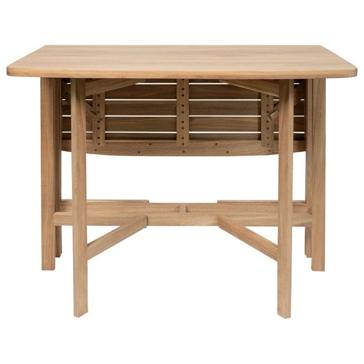 Table de jardin - FERRET - Pliante - Bois d'Acacia FSC - 21/55/90 x 90 x 75 cm - 4 personnes Table de jardin - FERRET - Pliante - Bois d'Acacia FSC - 21/55/90 x 90 x 75 cm - 4 personnes