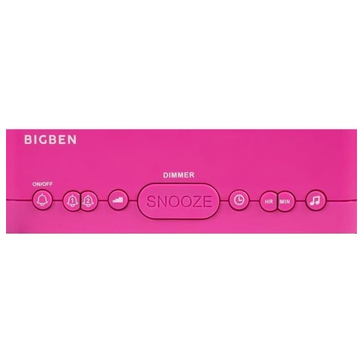 Réveil LED BIGBEN INTERACTIVE R15PRINCESS3D - Effet 3D - Décor princesse Réveil LED BIGBEN INTERACTIVE R15PRINCESS3D - Effet 3D - Décor princesse
