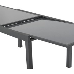 Table de jardin extensible rectangulaire 6 a 10 personnes - Structure