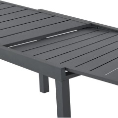 Table de jardin extensible rectangulaire 6 a 10 personnes - Structure