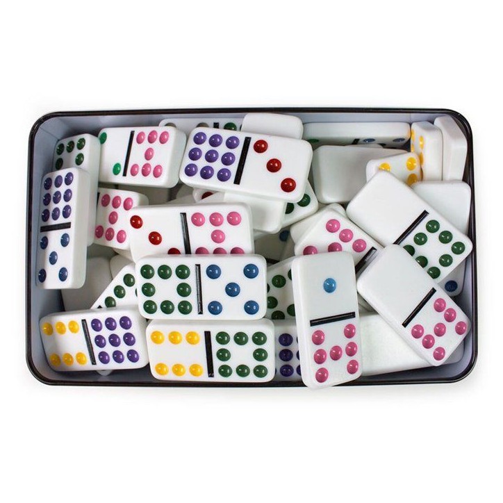 DOMINO Double 9 - Jeux de société - TACTIC - Des 7 ans DOMINO Double 9 - Jeux de société - TACTIC - Des 7 ans