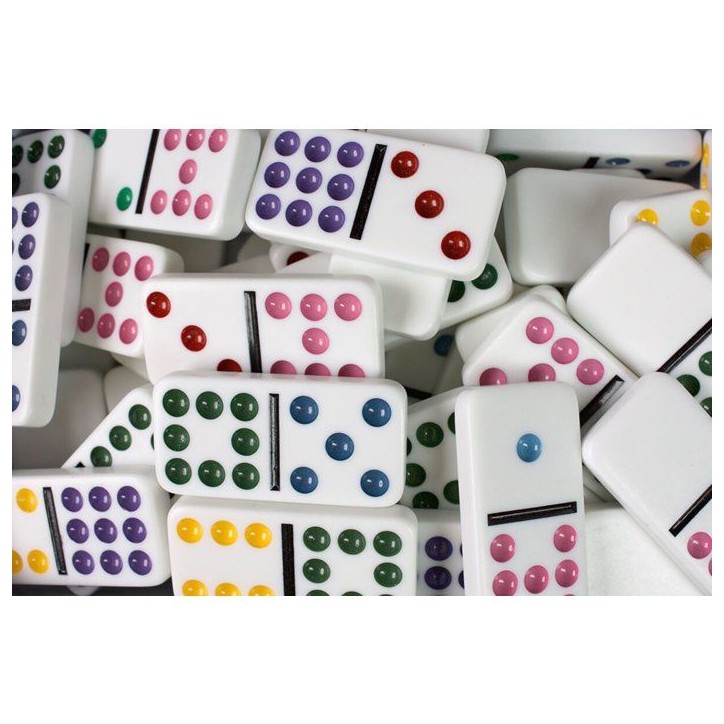 DOMINO Double 9 - Jeux de société - TACTIC - Des 7 ans DOMINO Double 9 - Jeux de société - TACTIC - Des 7 ans
